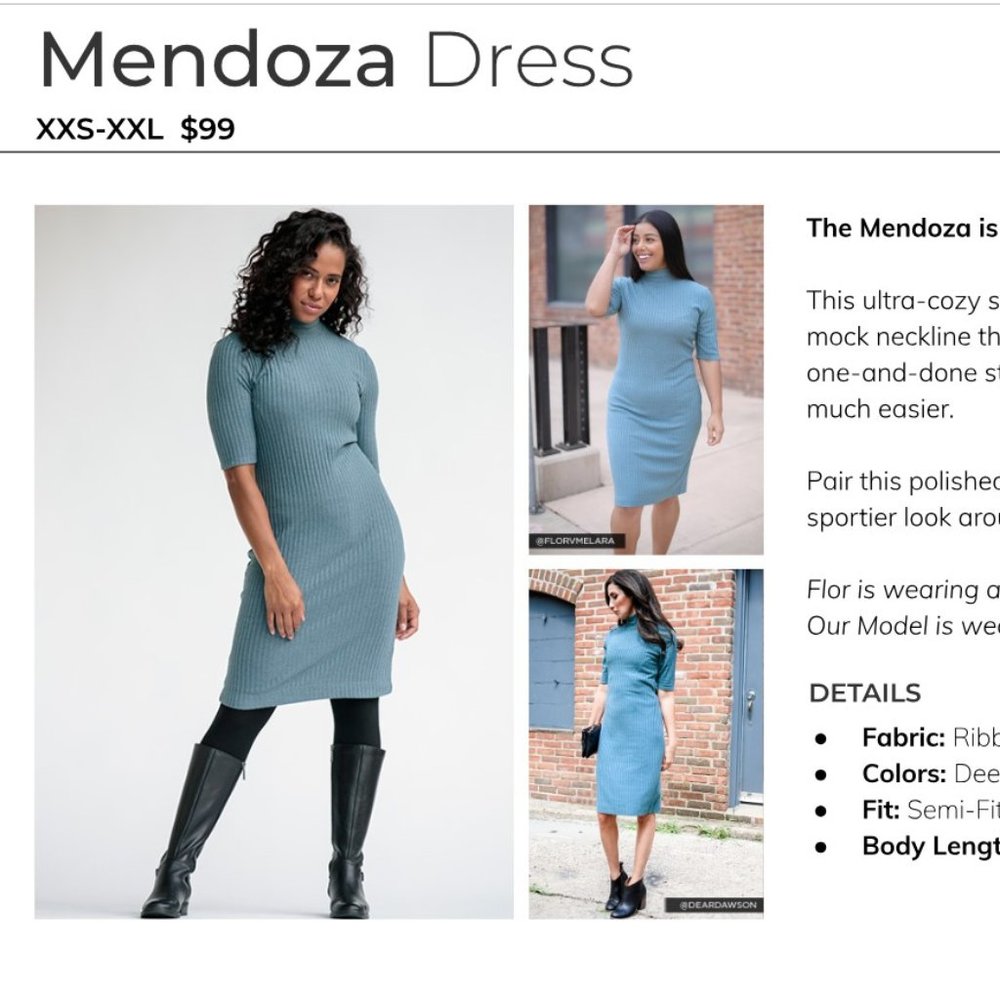 Mendoza Dress